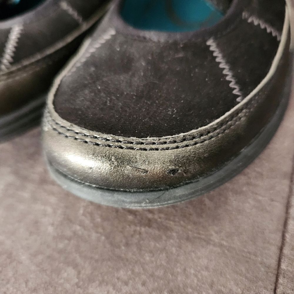 Aravon by New Balance Womens Briana Slip-on Leather Mary Jane Casual Shoes 6B - Picture 3 of 11